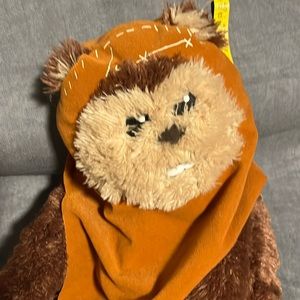 EUC Ewok Star Wars Disneyland plush backpack